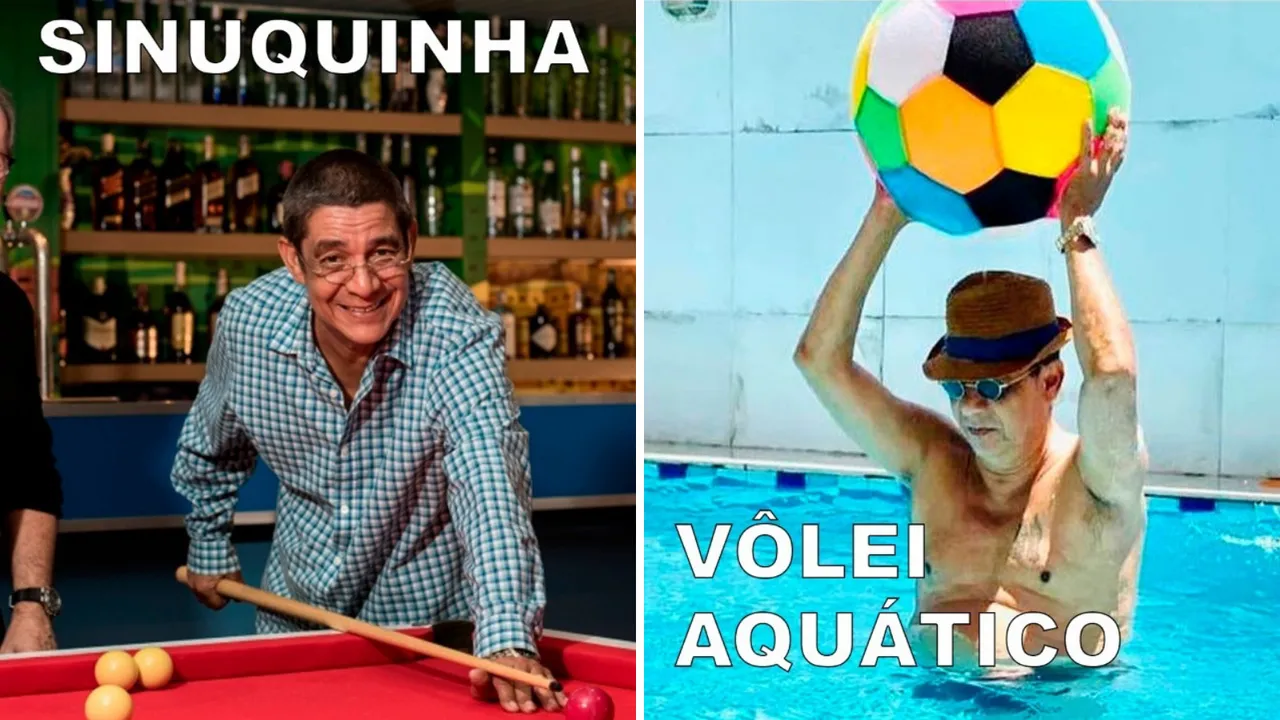 Nos comentários da postagem, internautas sugeriram que o artista devia participar do Comitê Olímpico