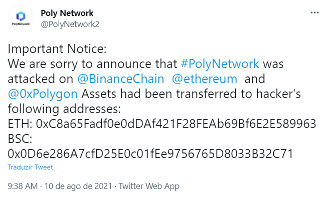Poly Network on Twitter
