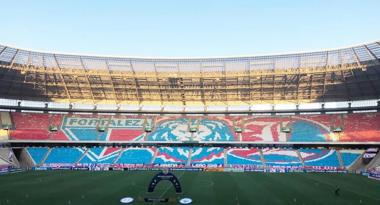 Mosaico da torcida do Fortaleza