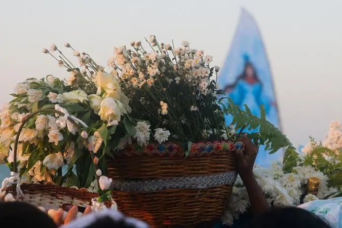 Devido à pandemia do novo coronavírus, a tradição celebração das oferendas ao mar teve que ser ressignificada no ano passado