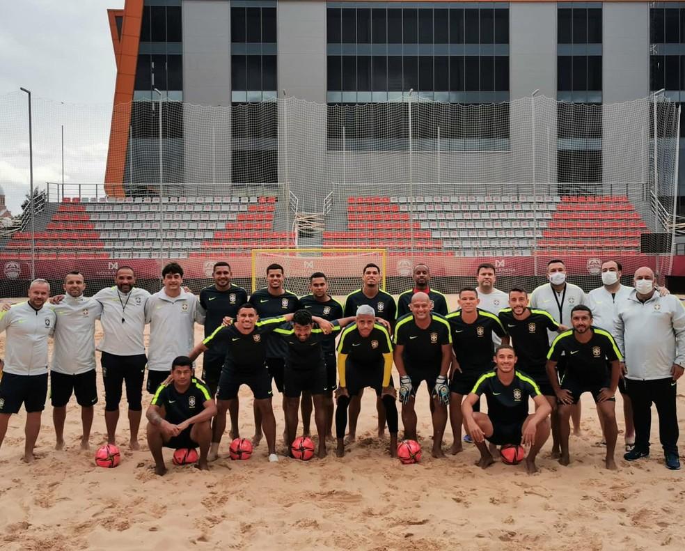 Brasil x Belarus pela Copa do Mundo de Futebol de Areia ...