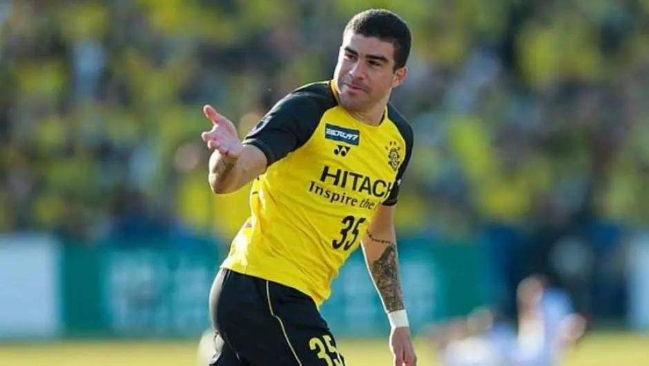Richardson em ação pelo Kashiwa Reysol, do Japão