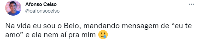 Usuário do Twitter comenta sobre relacionamento entre Belo e Gracyanne Babosa