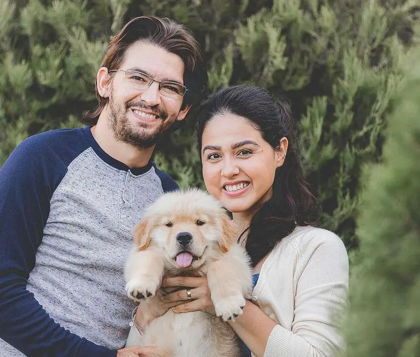 Casal dono de canil especializado em Golden Retrievers em Fortaleza