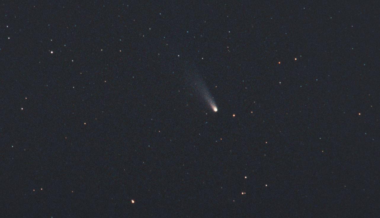Cometa Halley fotografado em aparição de 1986