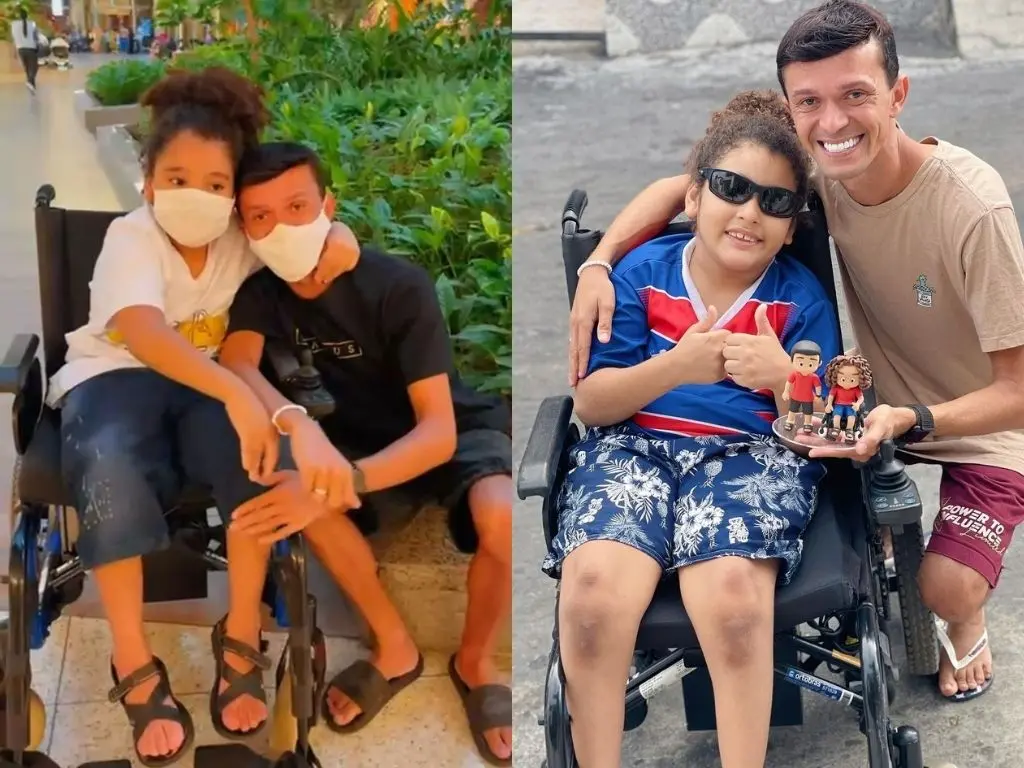 Montagem com fotos de Diego Tripinha e Dudu