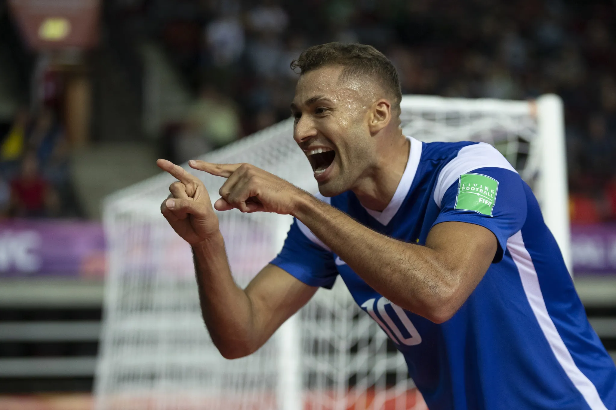Pito anotou um dos gols do Brasil na goleada contra o Vietnã nesta segunda-feira (13) pela 1ª rodada da Copa do Mundo de Futsal