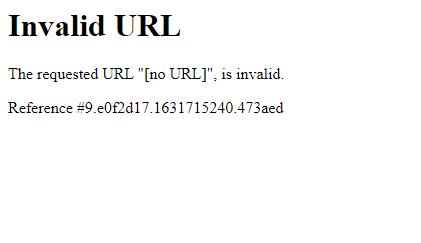 Mensagem de erro ao acessar site da GearBest