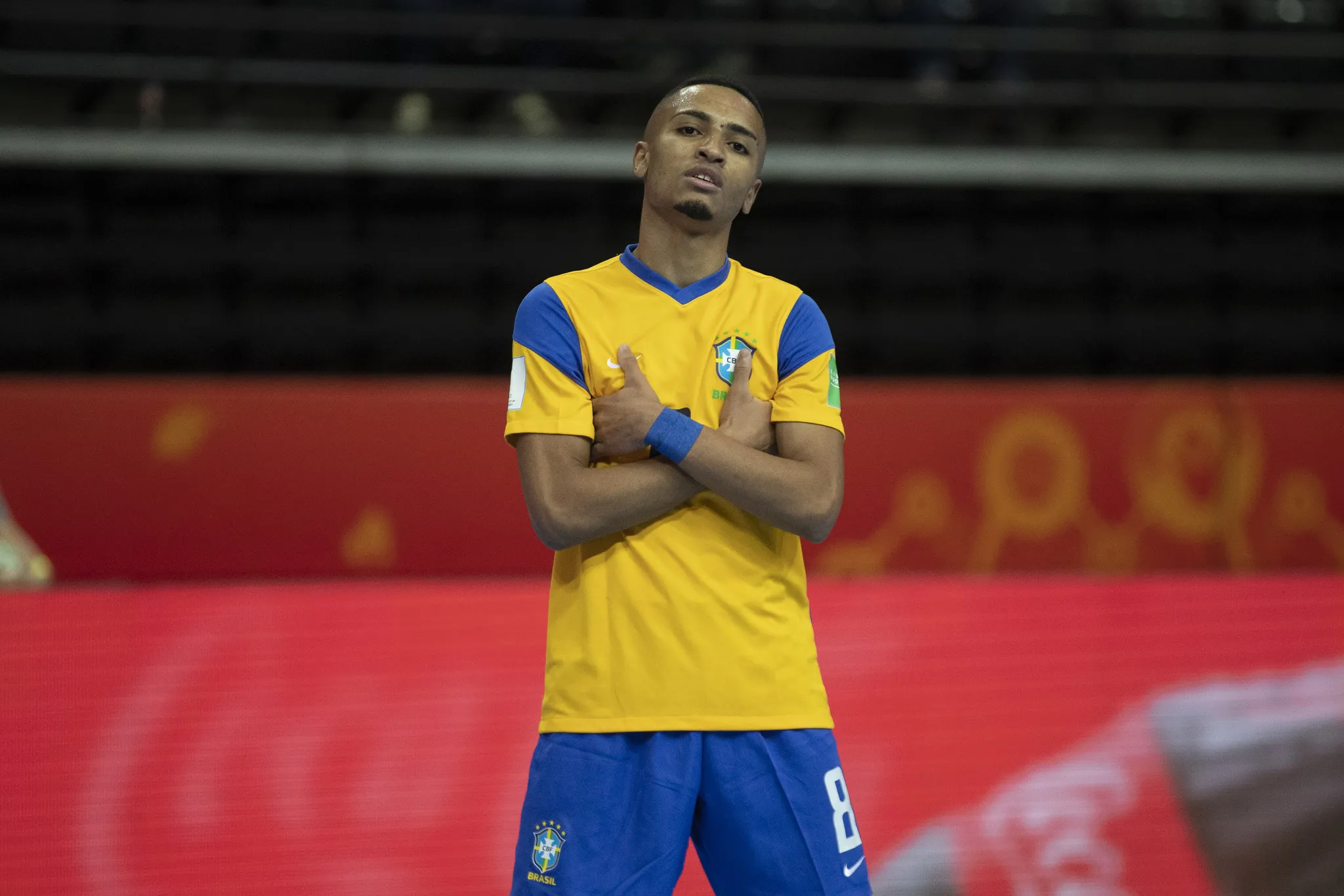 Leozinho marcou o gol da virada do Brasil contra o Japão