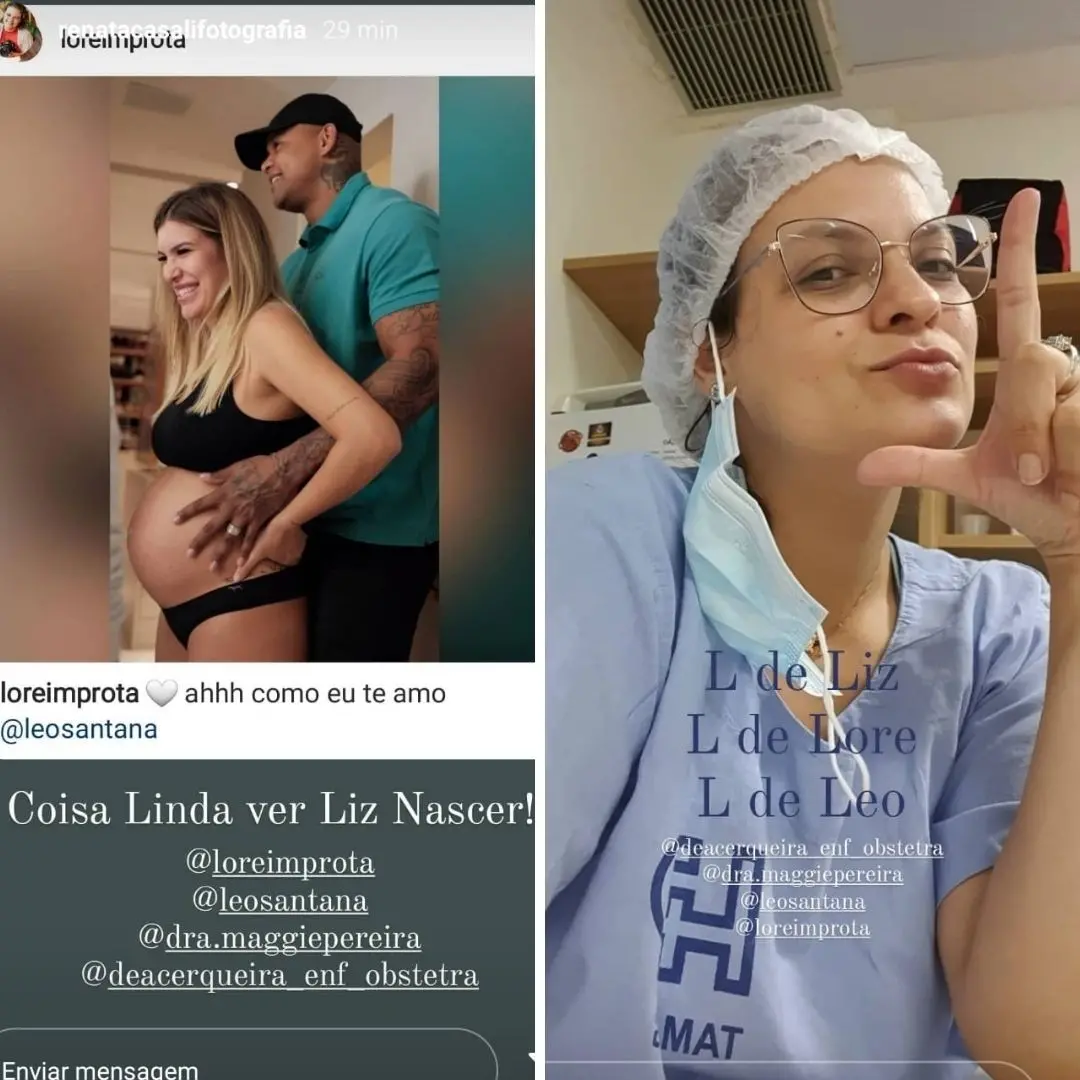 Lore Improta e Leo Santana