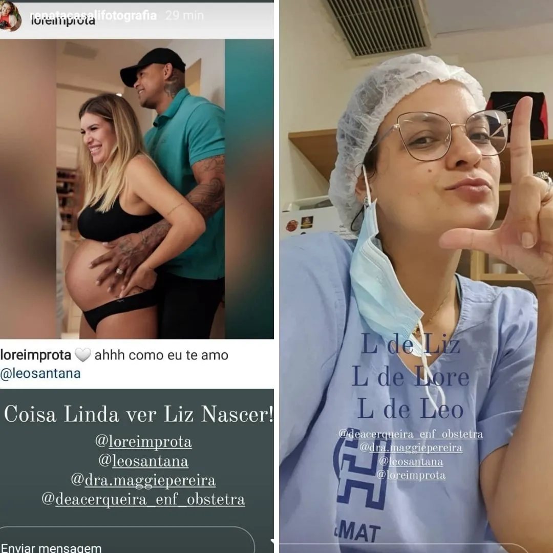 Print das mensagens compartilhadas pela fotógrafa e filmaker Renata Casali