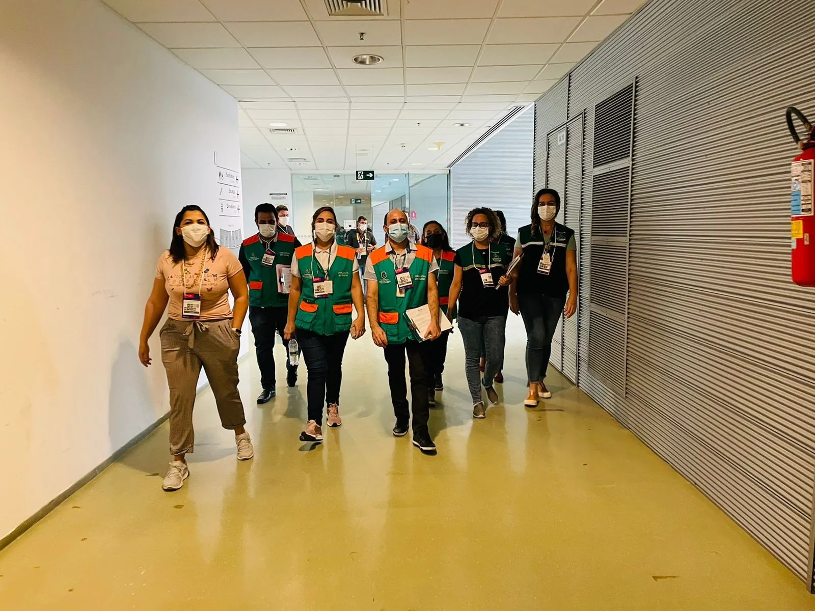 Agentes de fiscalização estiveram acompanhando o protocolo do Fortaleza na Arena Castelão
