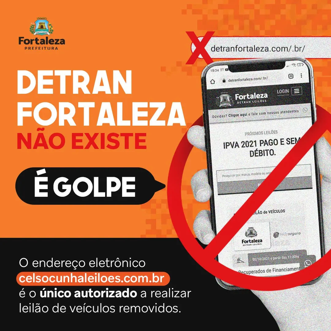 Golpe do leilão de veículos