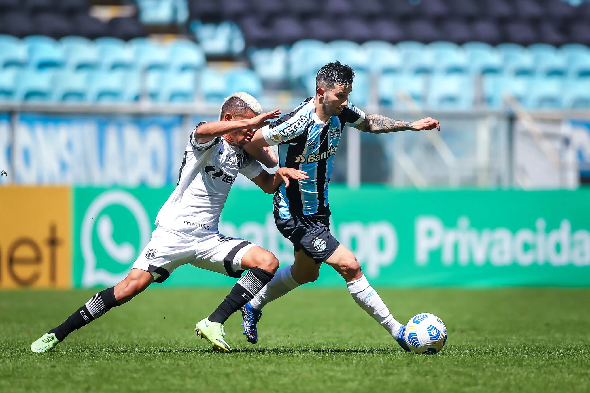 Ceará perdeu para o Grêmio na abertura do returno da Série A do Campeonato Brasileiro