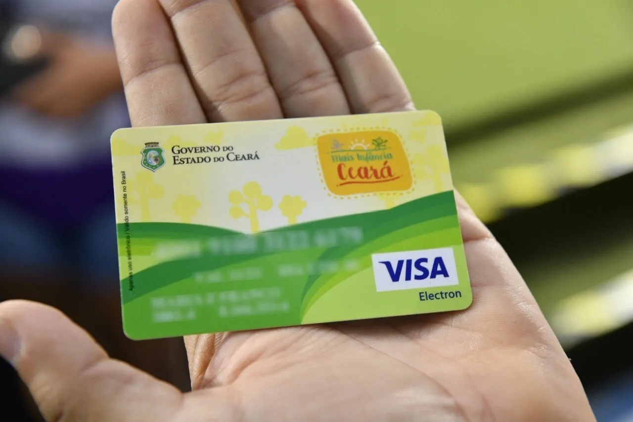 O Cartão Mais Infância é um dos projetos financiados com recursos do Fecop