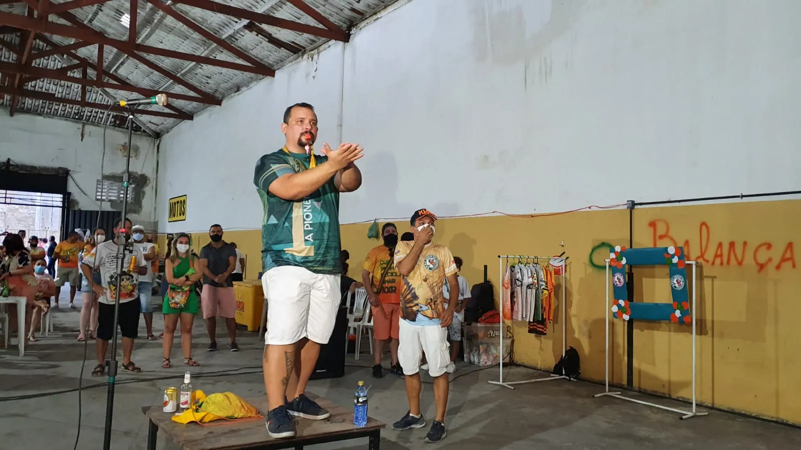 Mestre de Bateria Unidos da Cachorra comanda o bloco há quatro anos