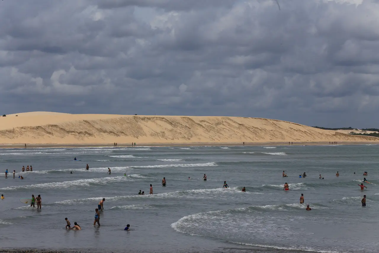 paisagem em jericoacoara