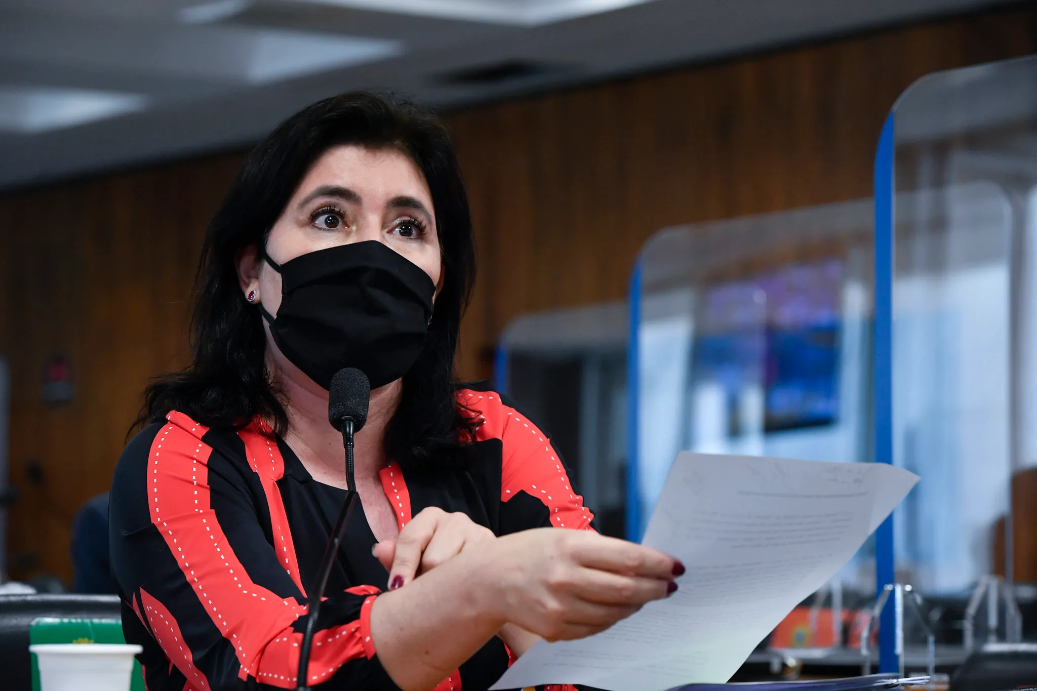 A senadora Simone Tebet é, até o momento, a única mulher na corrida presidencial