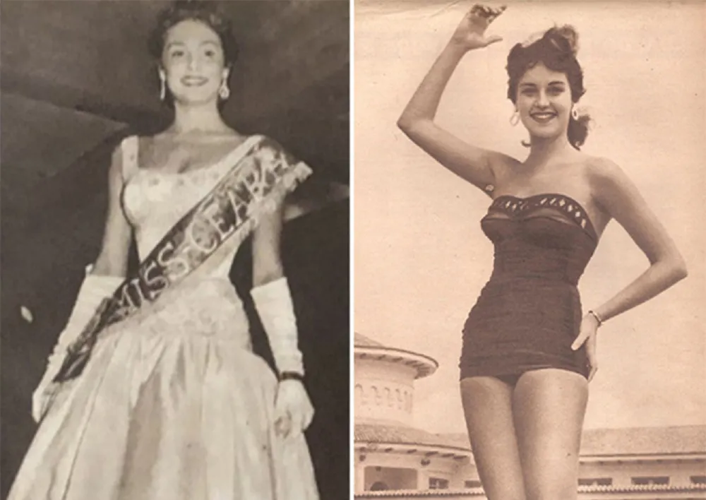 Apesar de sobralense, a modelo foi criada em Camocim, estudou no Rio de Janeiro e morava em Fortaleza quando foi eleita miss