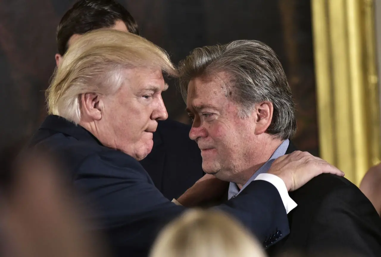 Trump e Bannon