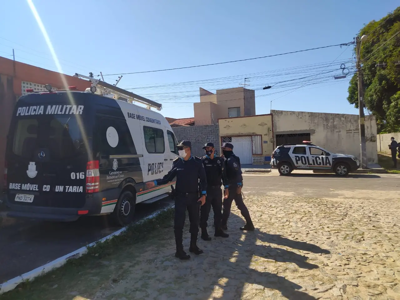 SSPDS afirma que base móvel da Polícia Militar possibilitará a realização de uma ação permanente no território em questão