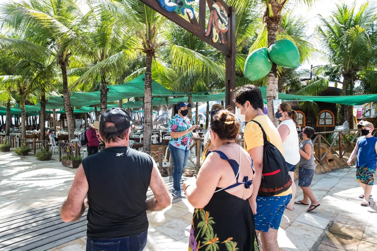 Barraca de praia em Fortaleza