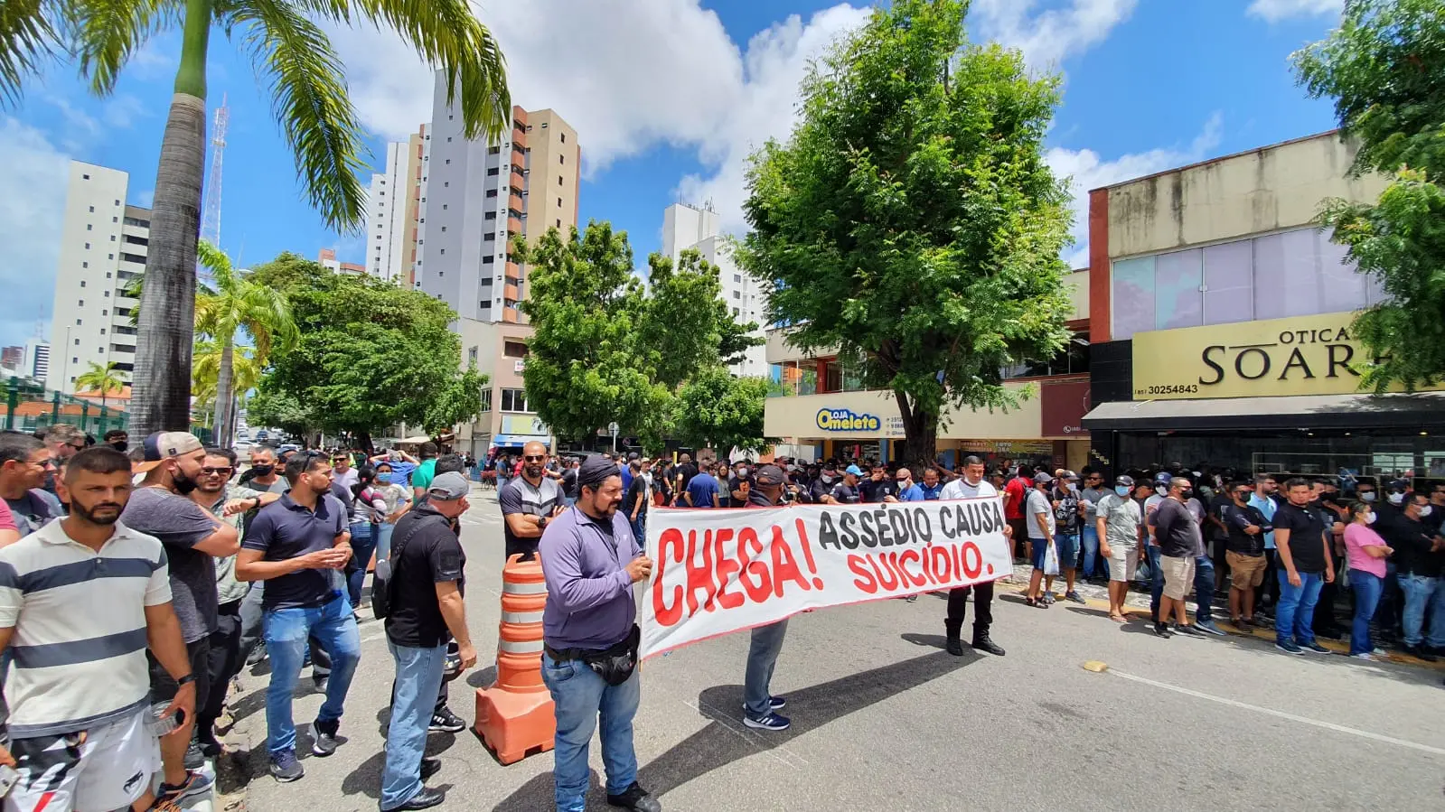 Manifestação policiais penais na AL