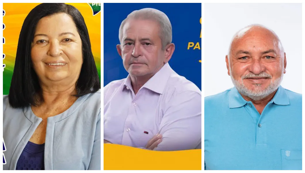 Auricélia Bezerra (PTB), Jesualdo Duarte (PSDB) e Romão França (PTB) devem tomar posse na semana que vem