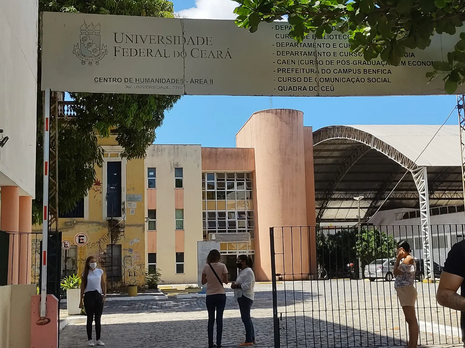 Na UFC, a movimentação também foi tranquila após abertura dos portões
