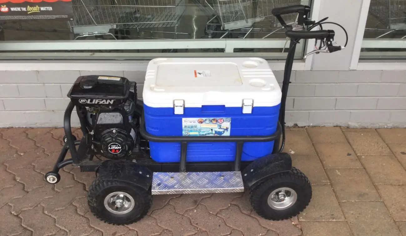 Cooler de bebidas apreendido na Austrália