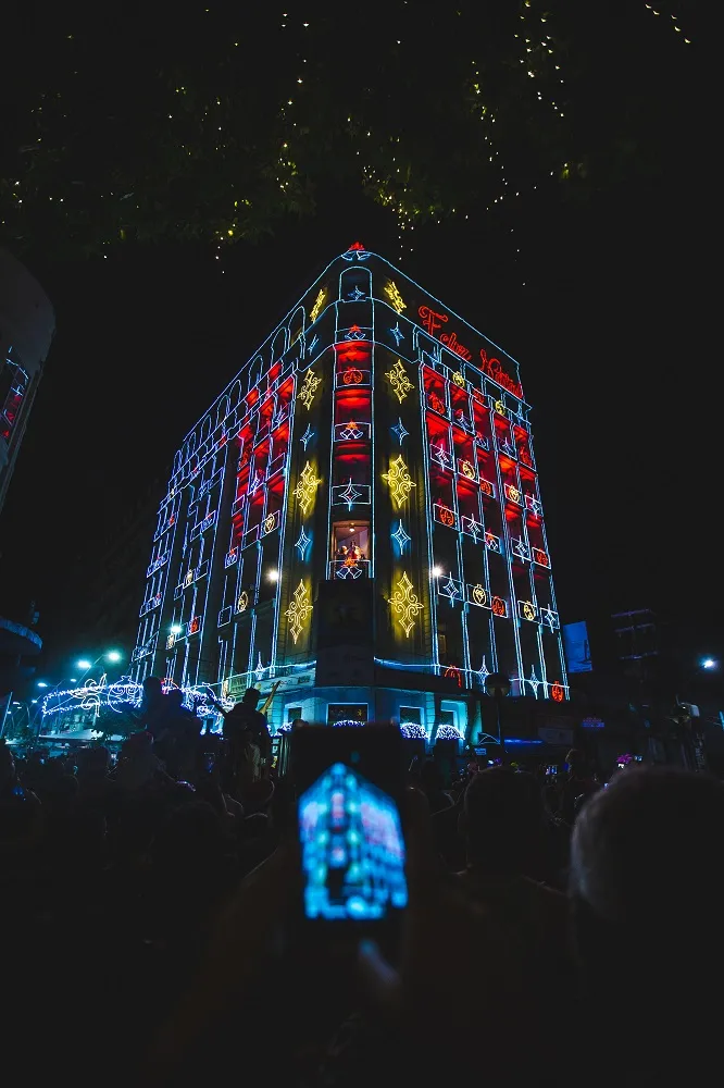 Decoração preparada pelo evento encanta e reacende o espírito natalino