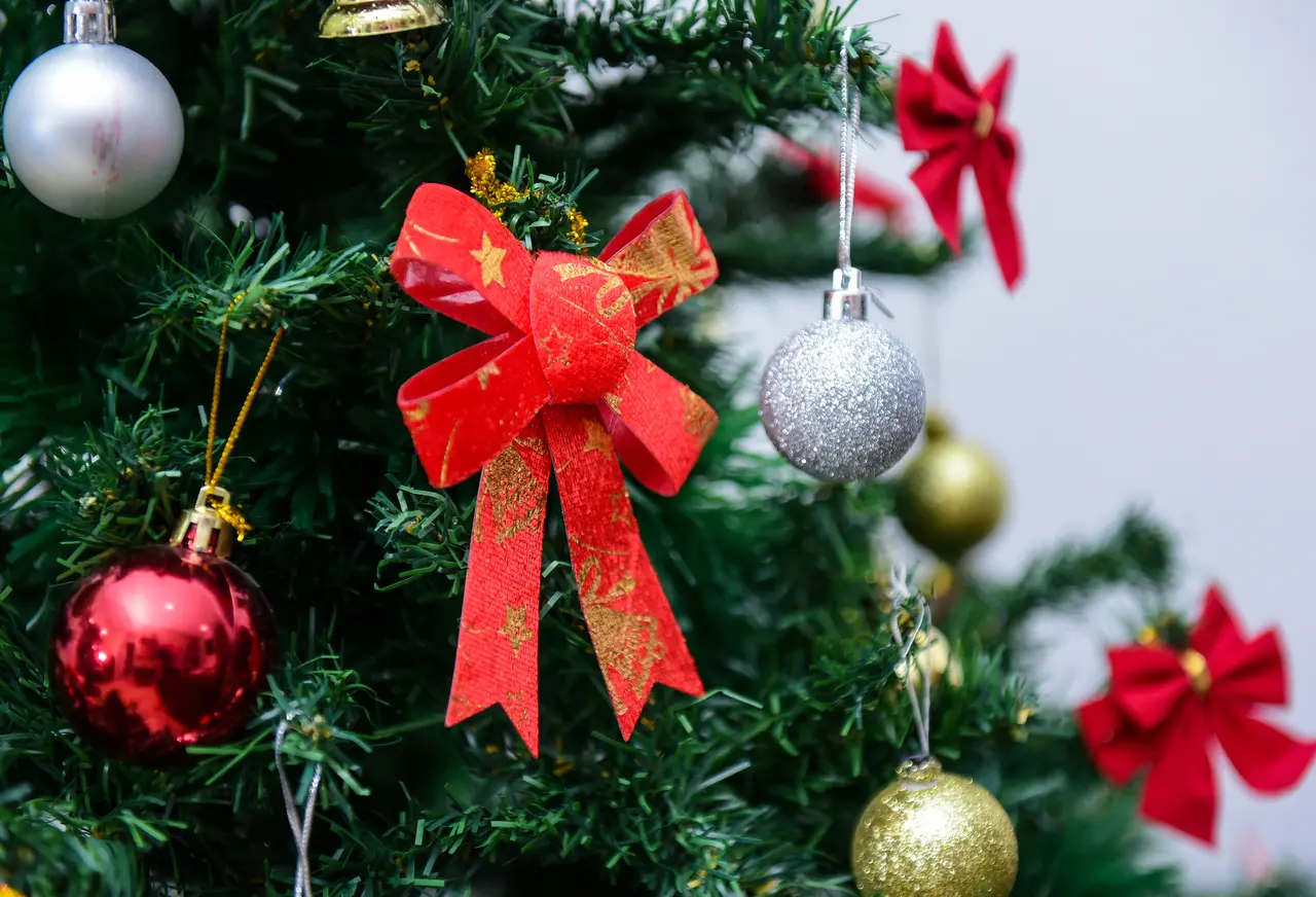 Laços para colocar na árvore de natal