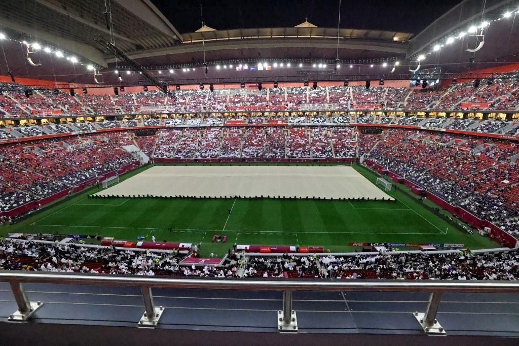 Catar instala gramado no palco da final de 2022 e projeta sexto, final da  copa do mundo catar 2022 