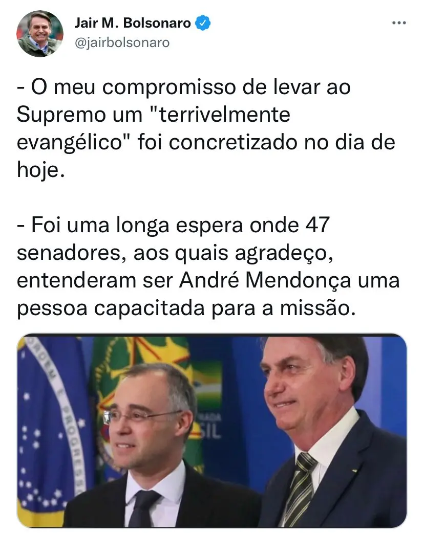 André Mendonça no STF