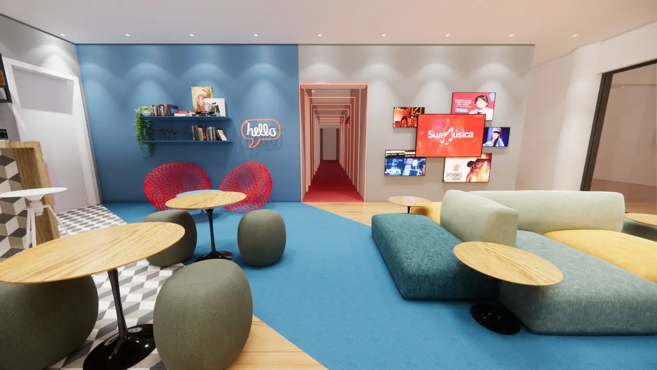 Projeto de uma áreas de produção de contéudo do 