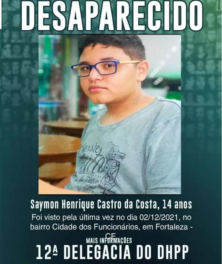 Saymon desaparecido