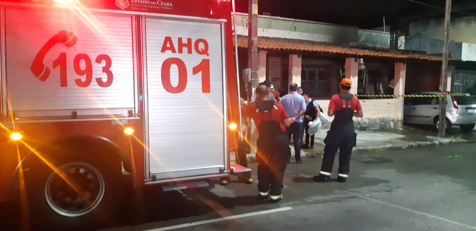 Corpo de Bombeiros apura causas do incêndio