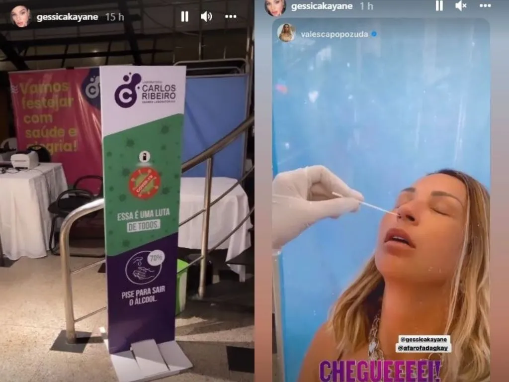 Convidados deverão apresentar cartão de vacinação e fazer teste swab para participar da festa