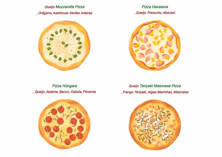 Outros sabores apresentados no quebra-cabeça do Doodle