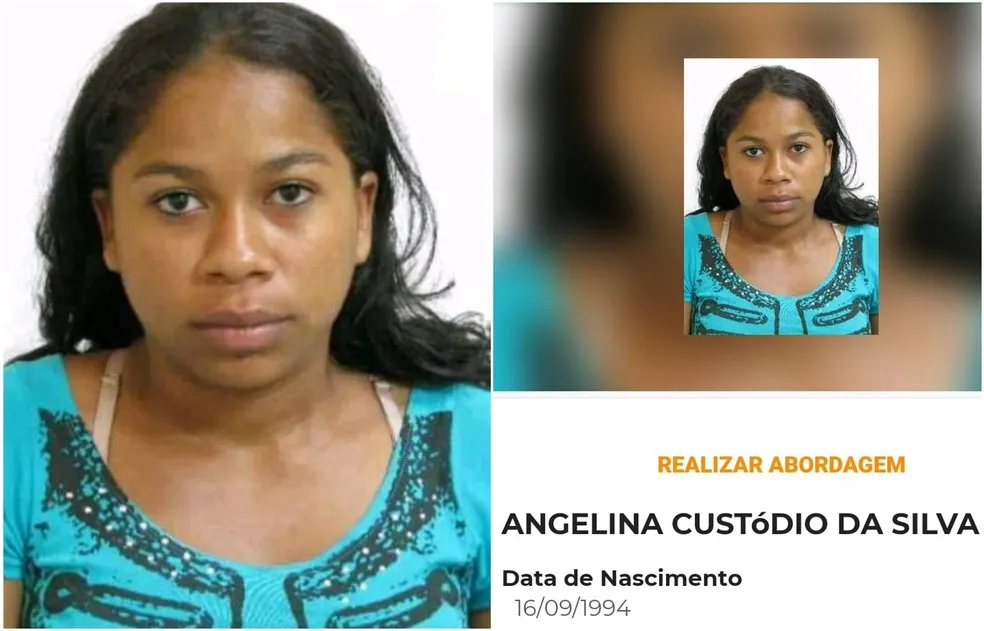 Angelina Custódio da Silva, a 'Angelina Jolie', é apontada como chefe de uma quadrilha em Pacajus