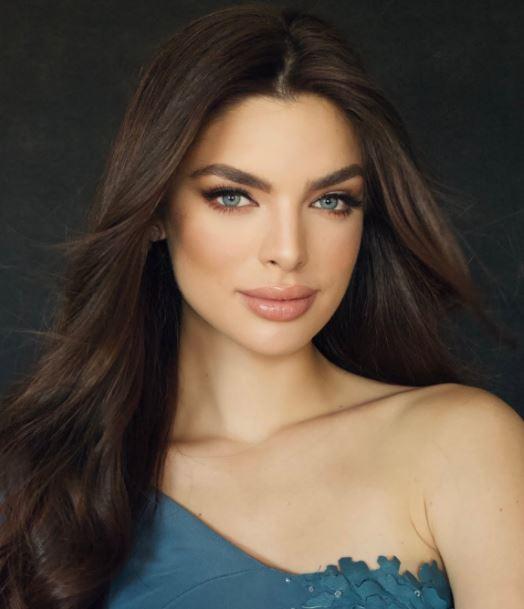 Miss Paraguai, Nadia Ferreira, em imagem de divulgação do Miss Universo 2021