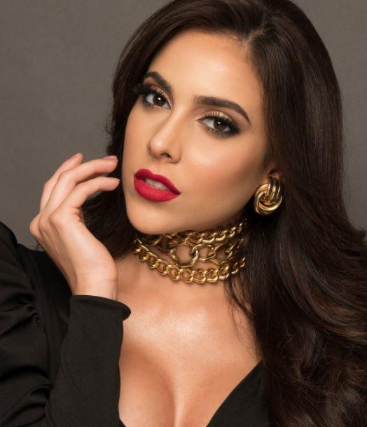 Miss Venezuela, Luiseth Matherán, em imagem de divulgação do Miss Universo 2021