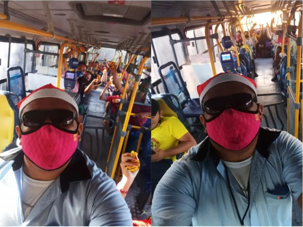 Motorista presentou passageiros na ida e volta da linha