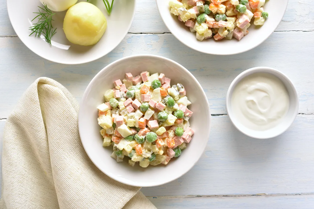 Salada de maionese é um clássico do fim de ano