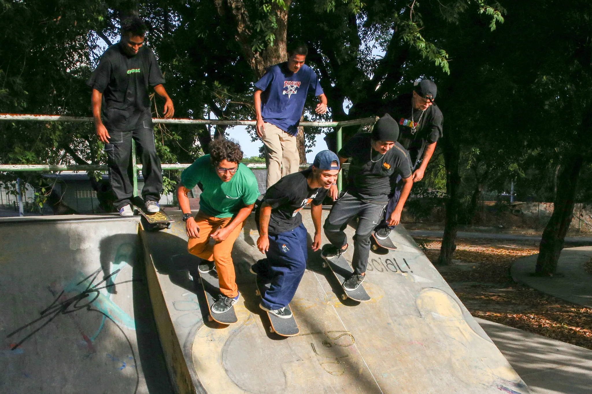 Lucas Rabelo e amigos de bairro