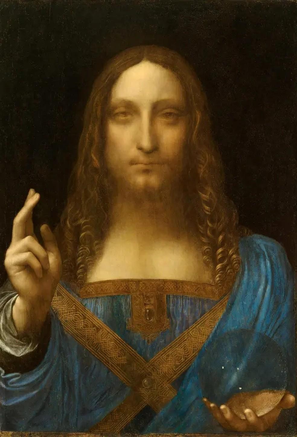 Quadro 'Salvator Mundi', de Leonardo da Vinci, é o mais caro do mundo