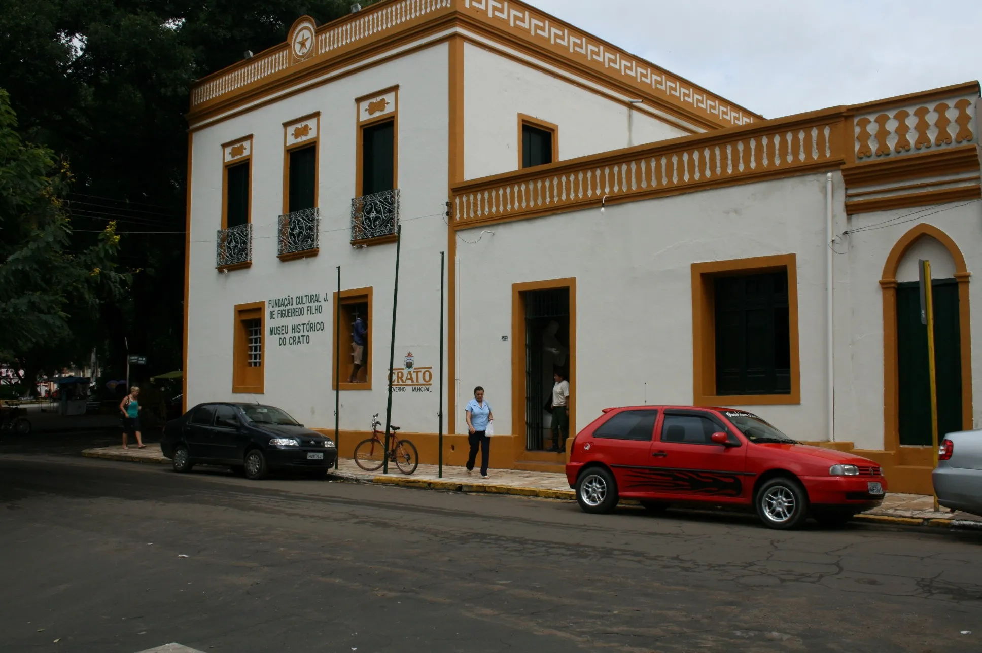 O sobrado histórico, no Crato, onde o museu foi criado