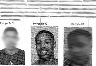 A fotografia do ator norte-americano Michael B. Jordan é uma das três imagens de um Termo de Reconhecimento Fotográfico da Polícia Civil do Ceará