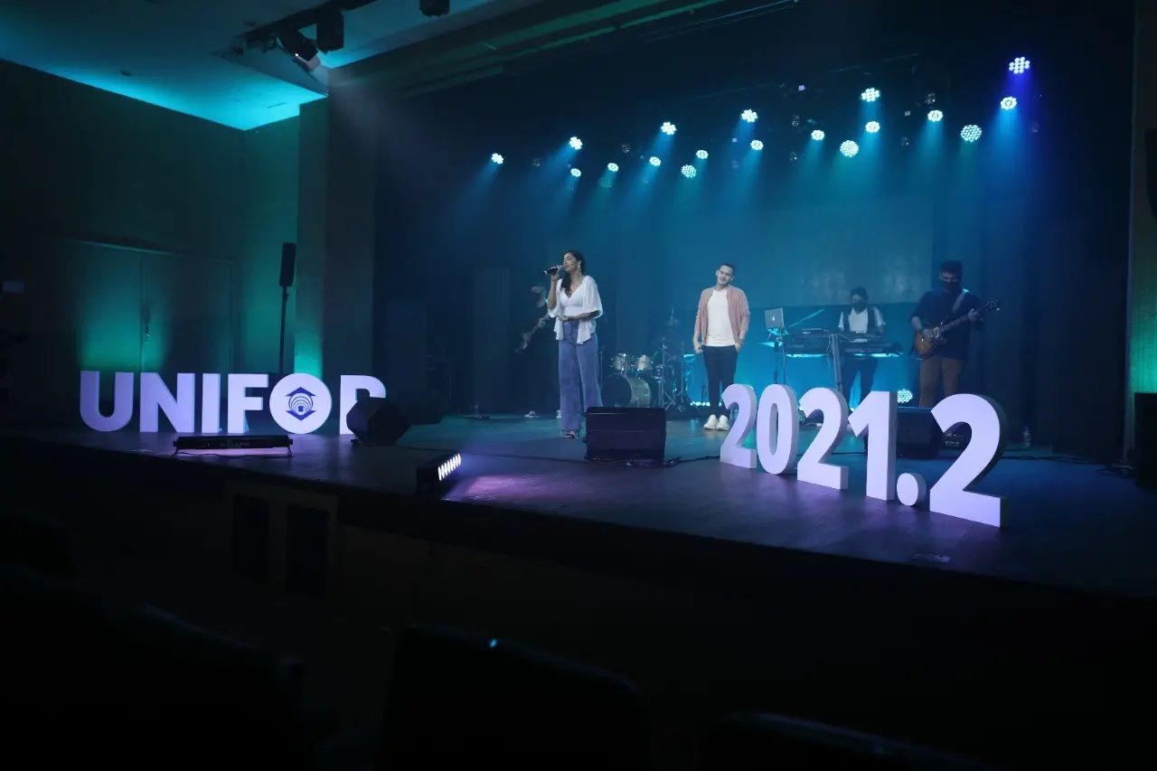 show na colação de grau da unifor