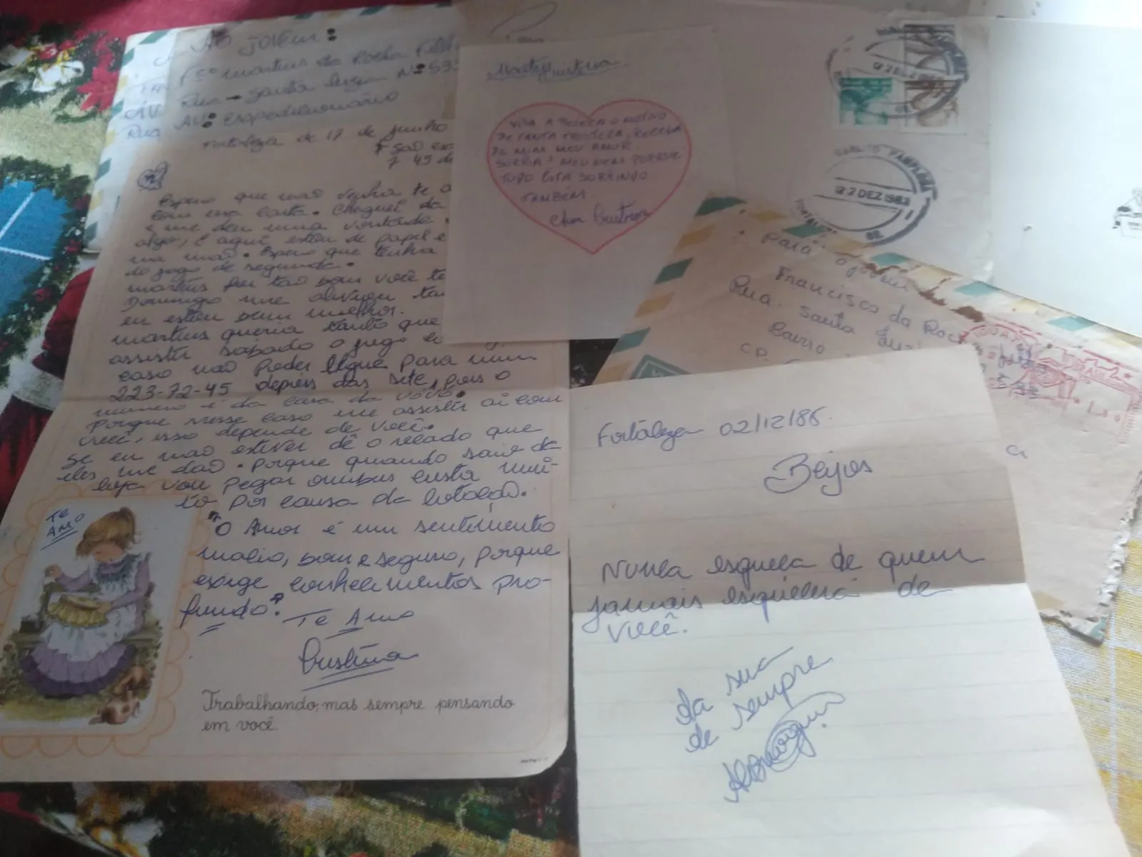 Uma das provas de que o enlace entre Martins Filho e Ana Cristina realmente daria certo foram as cartas enviadas por ela quando estava na capital do Amazonas
